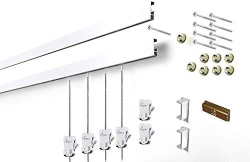 STAS Cliprail Picture Hanging System Set