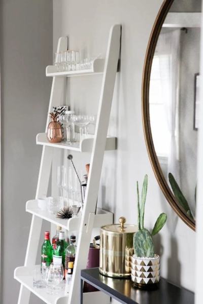 Serve Cocktails Like an Adult With A Classy Vertical Bar