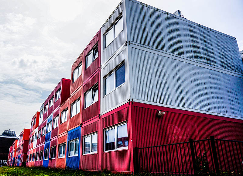 Shipping container hosue