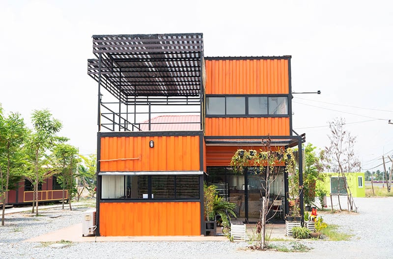 Shipping container house