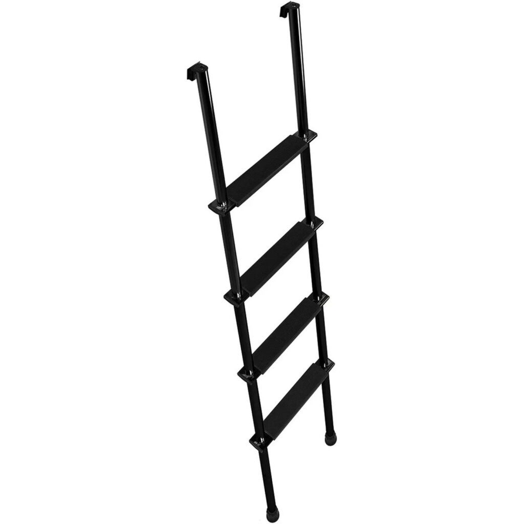 Stromberg Carlson LA-460B 60” Black Bunk Ladder with Hook Retainer and Extrusions