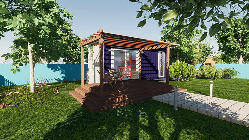 Tiny Scale Container Home