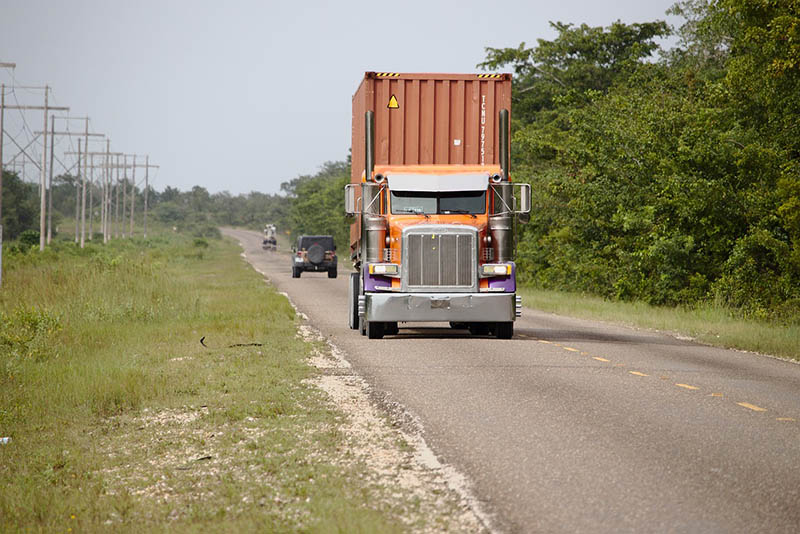 Truck on the Highway