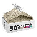 Zobar Non-Slip Velvet Hangers