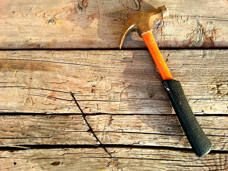 a framing hammer
