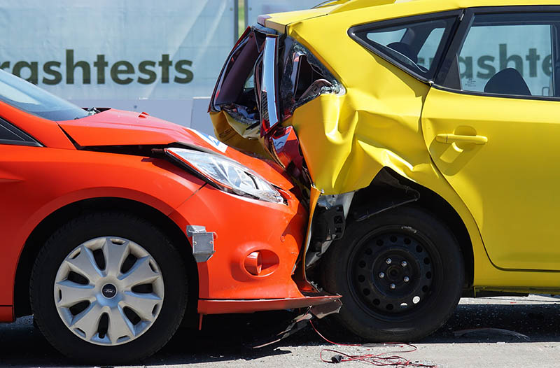 accident involving two cars