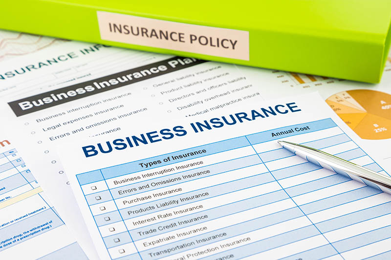 Business insurance form