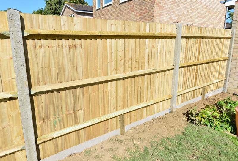 concrete fence posts