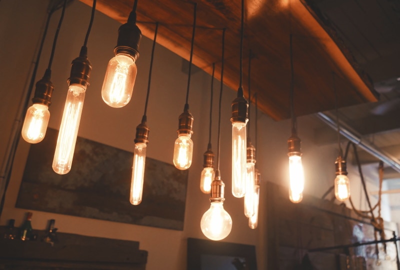 different shape of bulbs