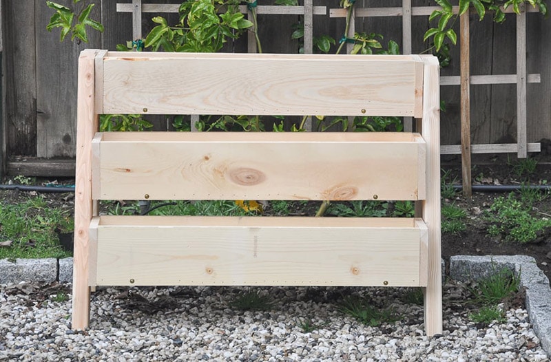 diy tiered strawberry planter