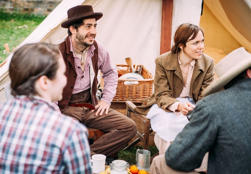 farmers having a meeting