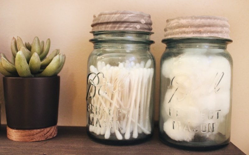 jars reused as containers