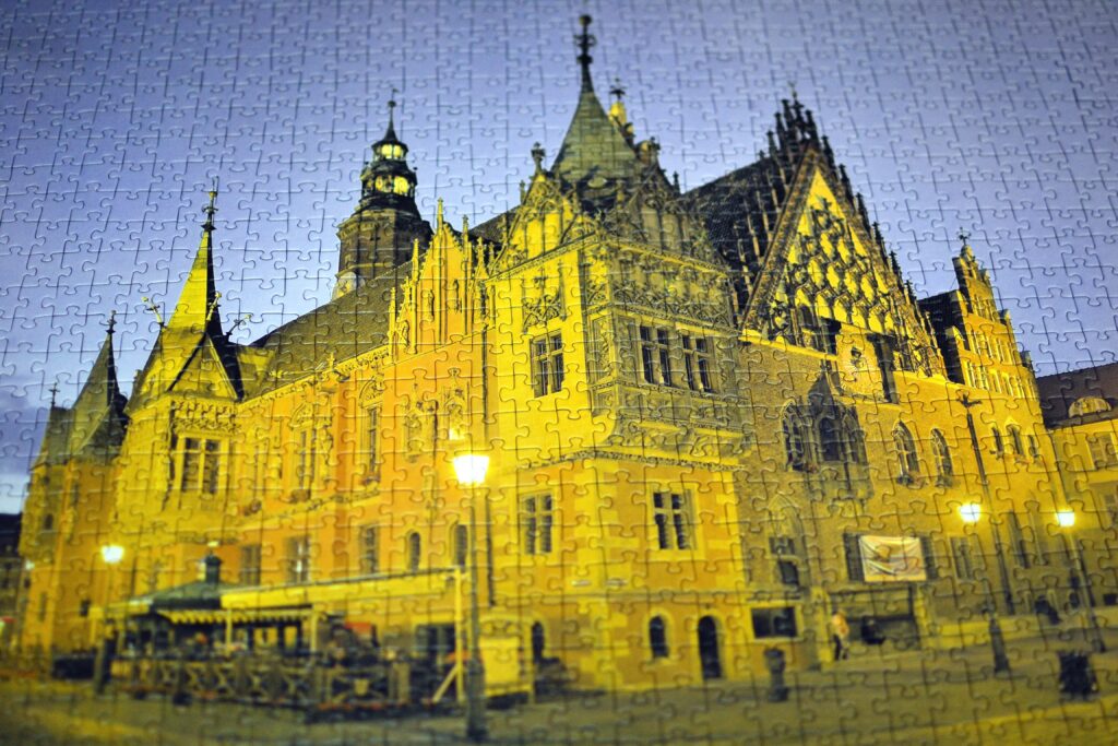 Completed puzzle