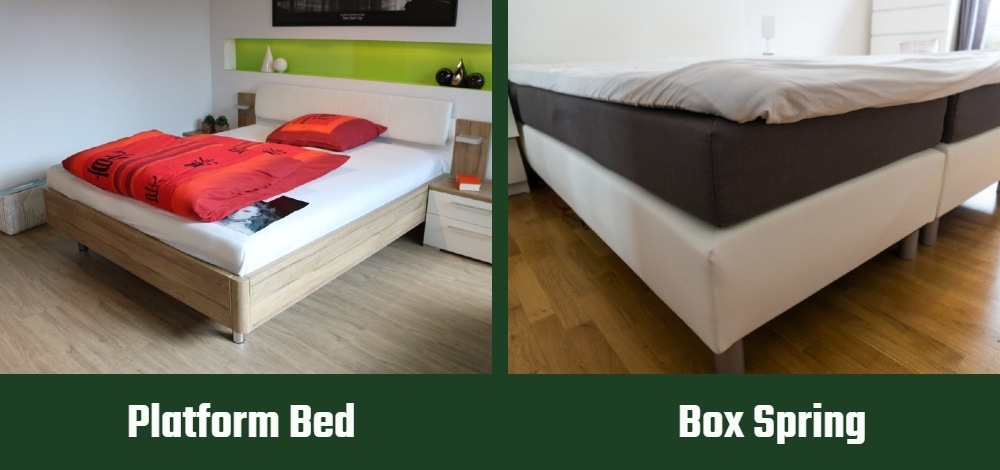 platform bed vs box spring
