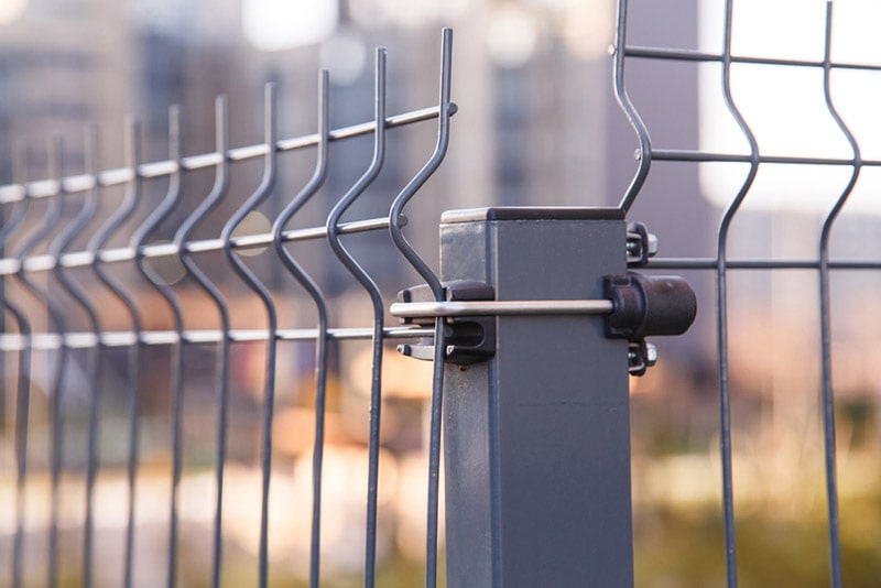 steel fence post
