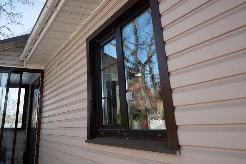 vinyl siding window