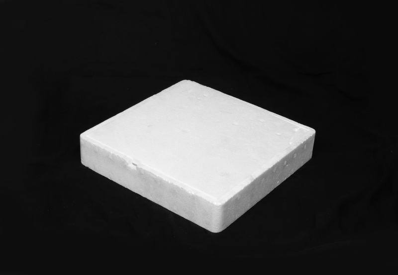 white thermocol packing box