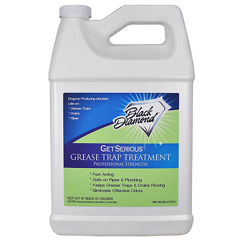 Black Diamond Stoneworks GET SERIOUS Grease Trap Treatment Commercial Enzyme Drain Opener