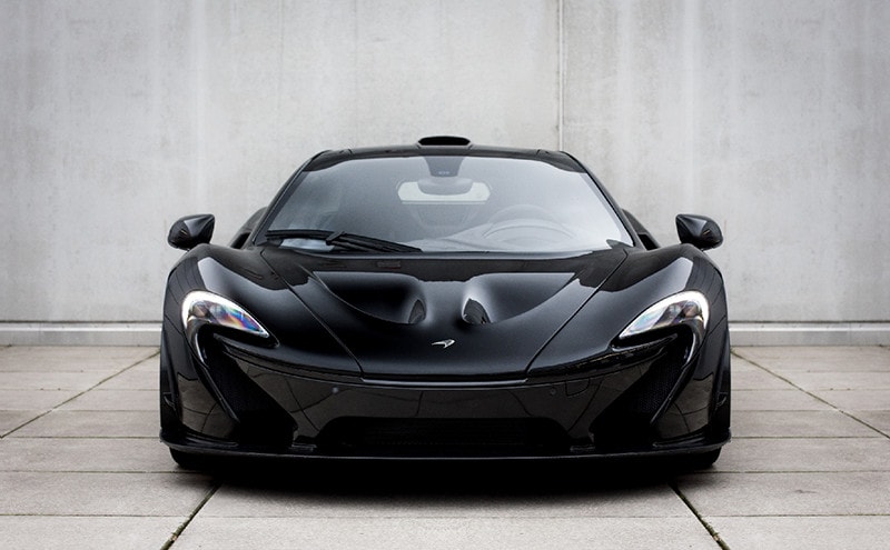 Black McLaren Front
