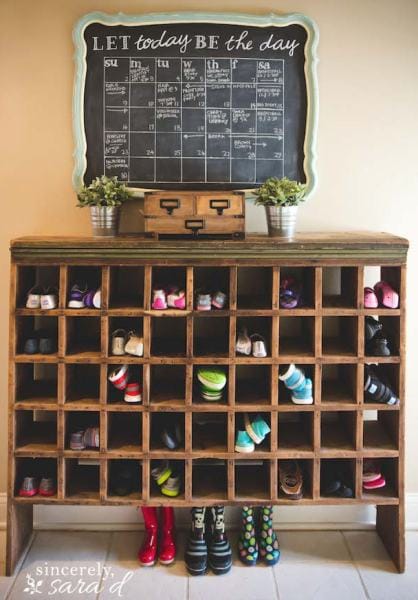 Build Your Own Shoe Cubby