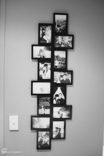 DIY Multi Wall Photo Frame