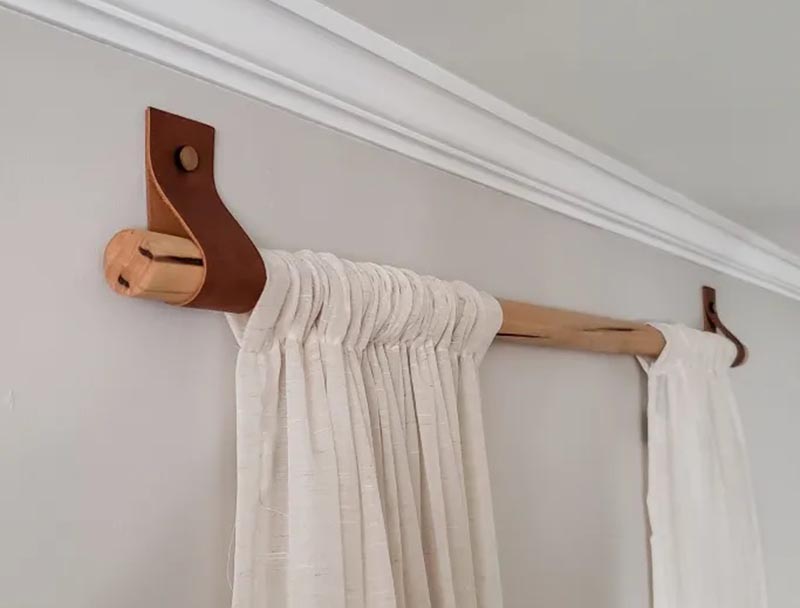 DIY curtain hanging ideas