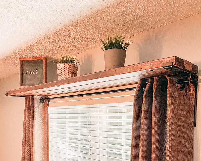 DIY curtain hanging ideas