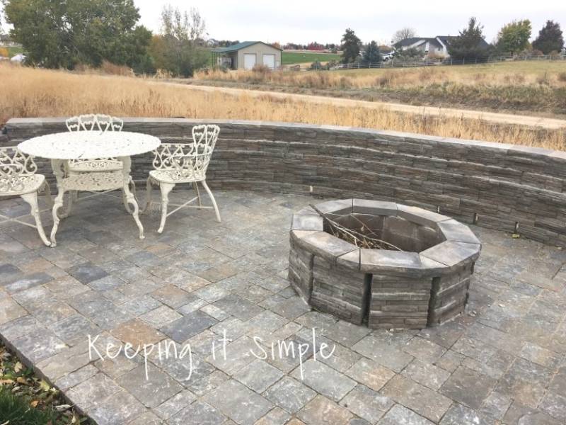 DIY fire pit