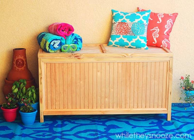 DIY outdoor storage