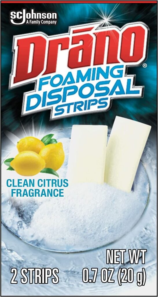 Drano Foaming Disposal Strips