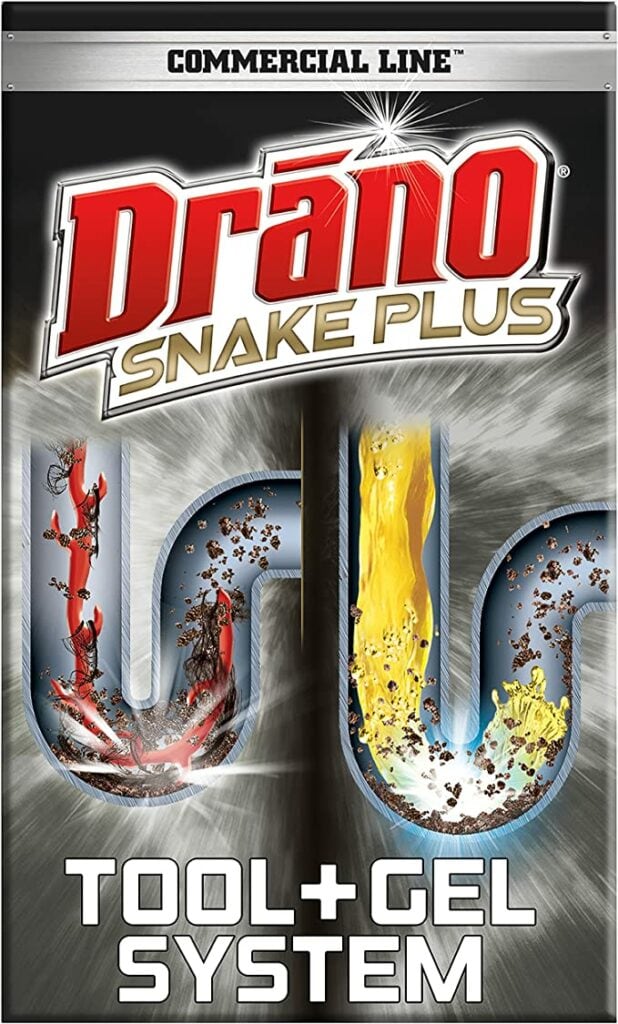 Drano Gel Drain Clog Remover and Cleaner