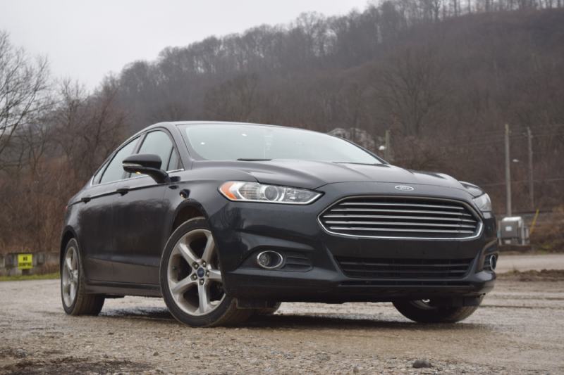Ford Fusion black car