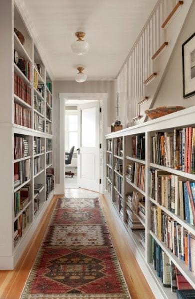Hallway Bookshelves, Nice!