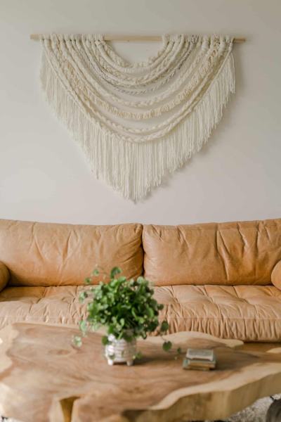 Large-Scale Braided Wall Hanging DIY