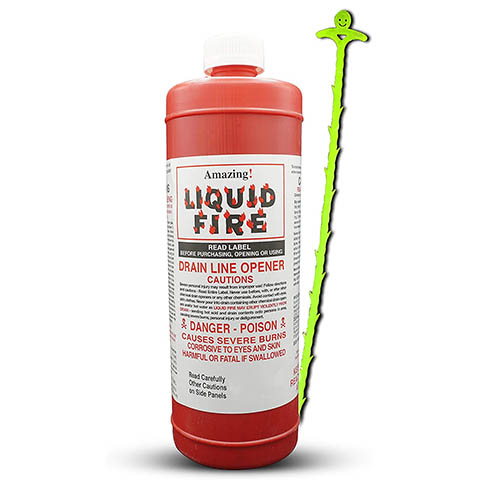 Liquid Fire Drain Opener