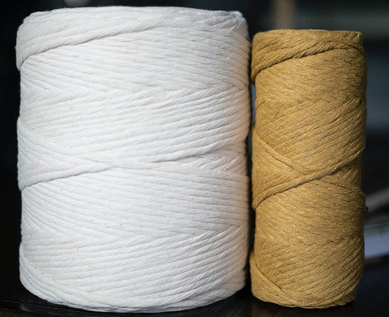 Macrame cords