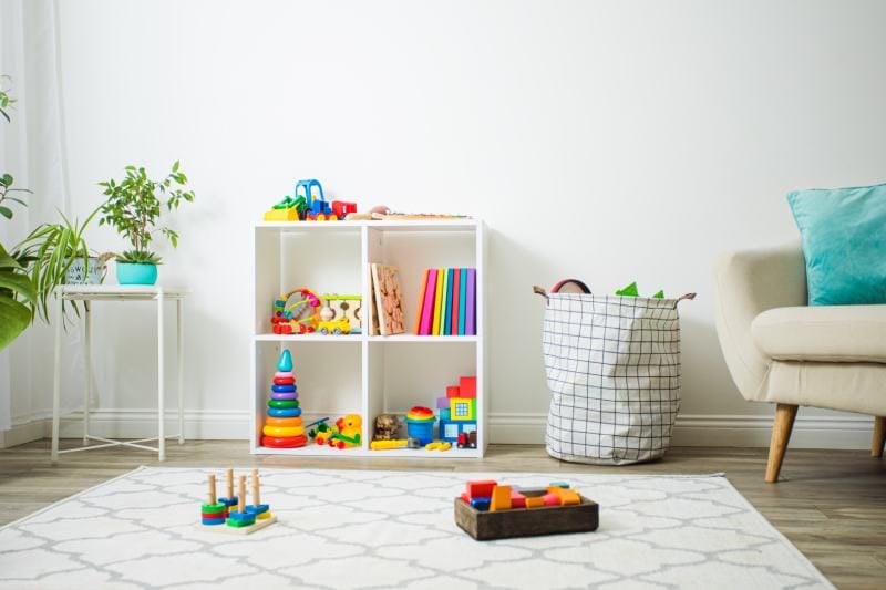 Modern playroom for children or kids