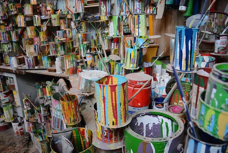 Paint cans