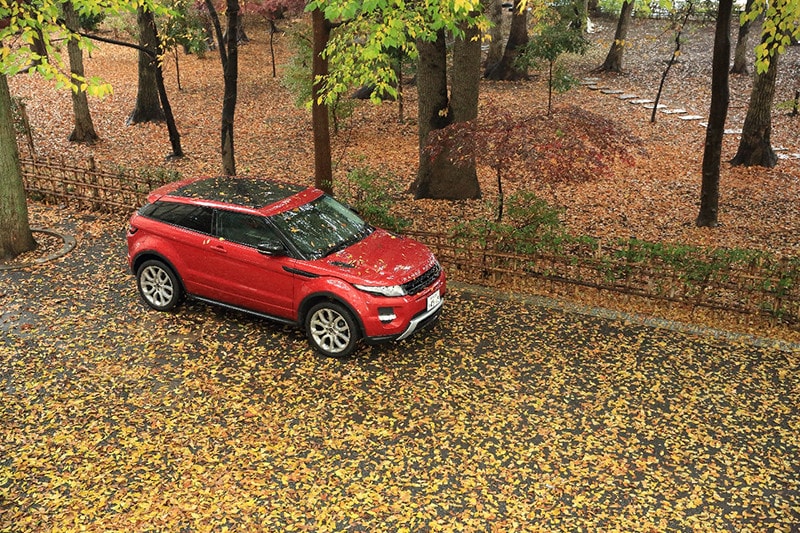 Red Range Rover