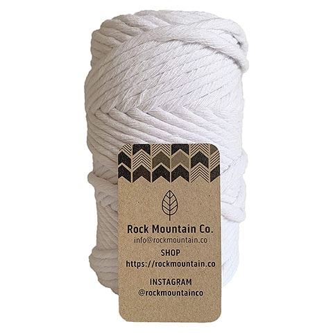 Rock Mountain Co. 6mm Single Strand Macrame Cord