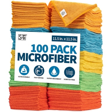 S&T INC Microfiber Cleaning Cloth