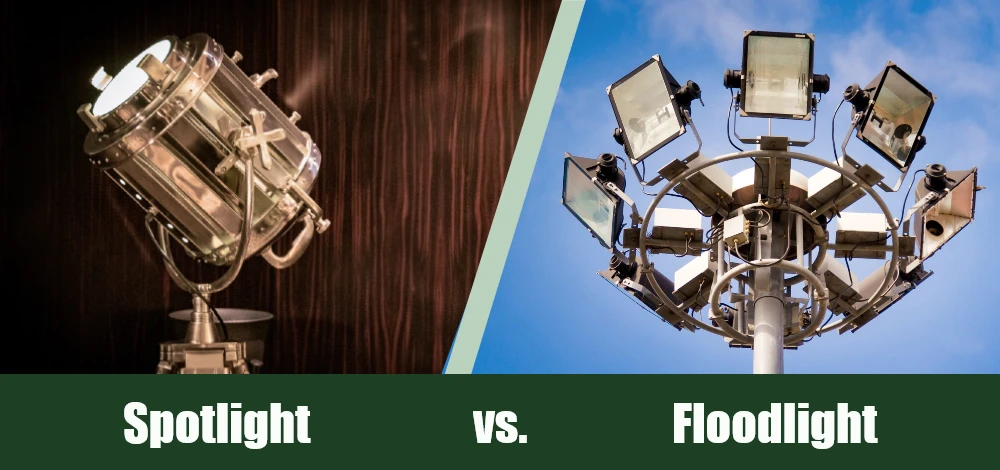 Spotlight vs Floodlight - Featured Image