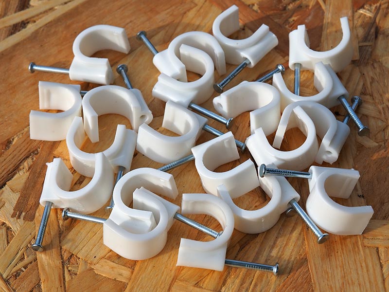 Stack of wiring accessories