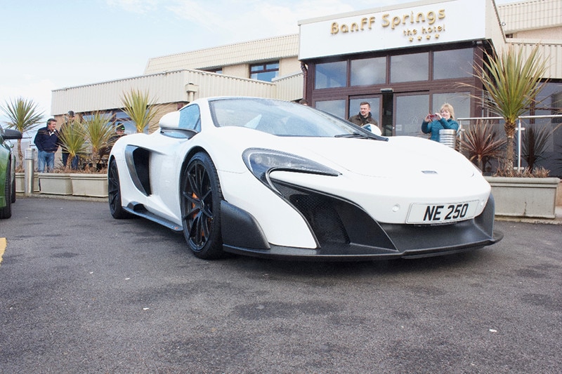 White Mclaren
