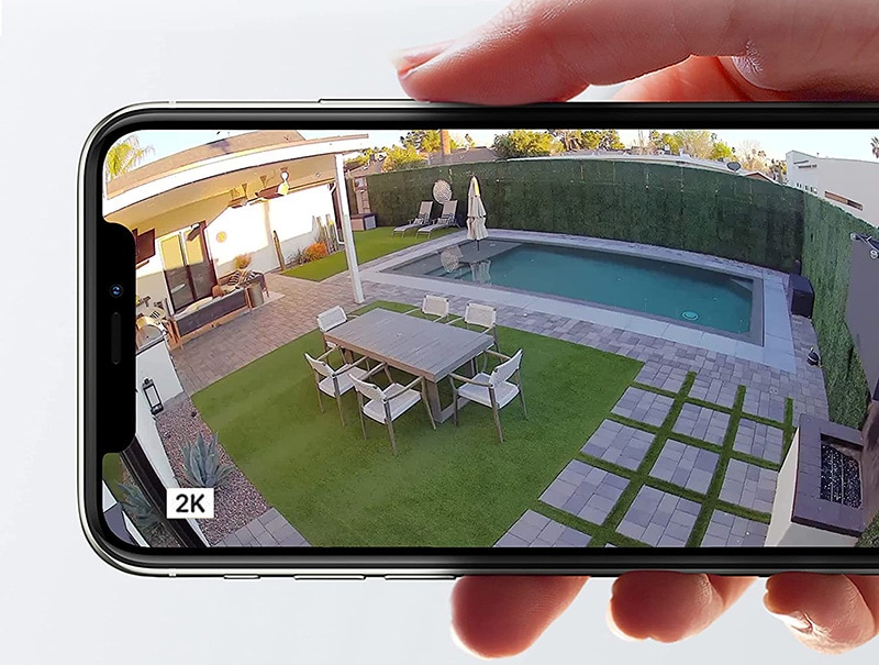 arlo pro 3 floodlight camera mobile view