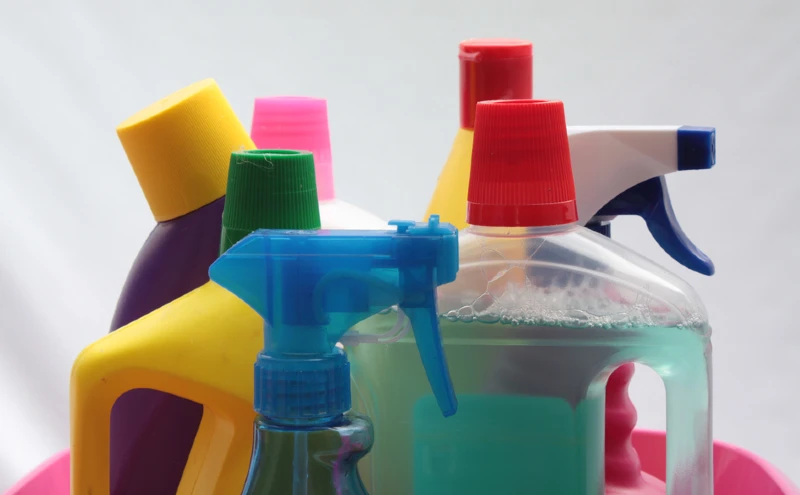 different cleaning detergents