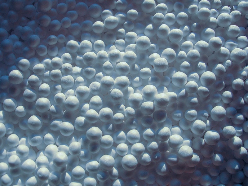 expanded polystyrene pellets
