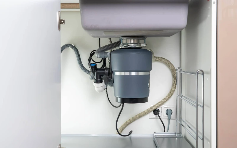 garbage disposal under sink
