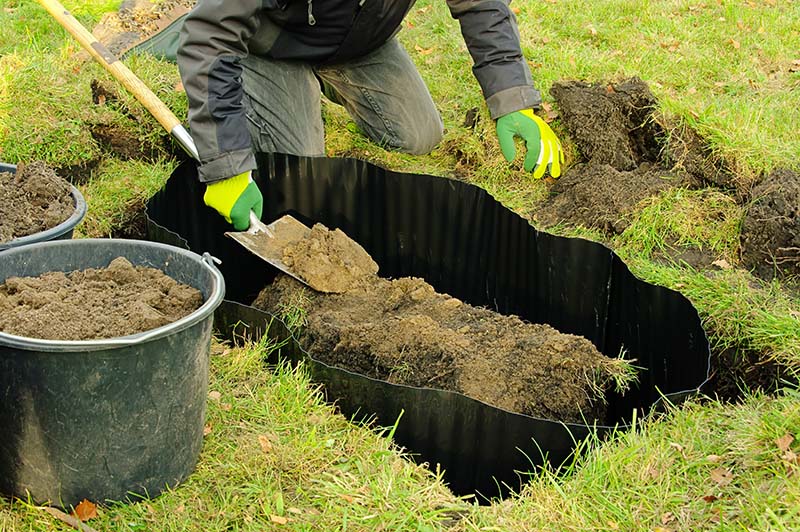 installing root barrier