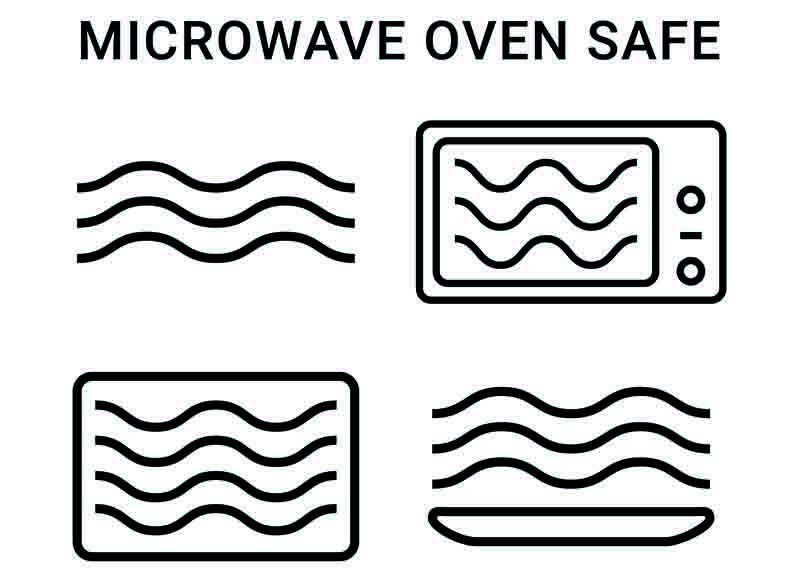 microwave safe symbol